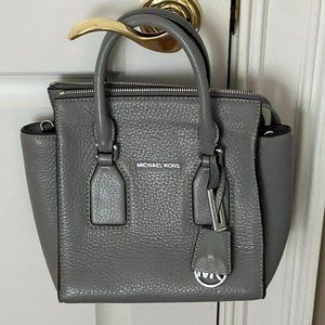 Michael Kors Gray Satchel Purse